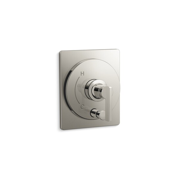 Rite-Temp Valve Trim With Push-Button Diverter in Vibrant Brushed Nickel